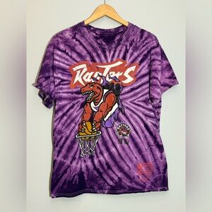 Mitchell & Ness NBA Toronto Raptors Tie Dye Graphic Tee | Large